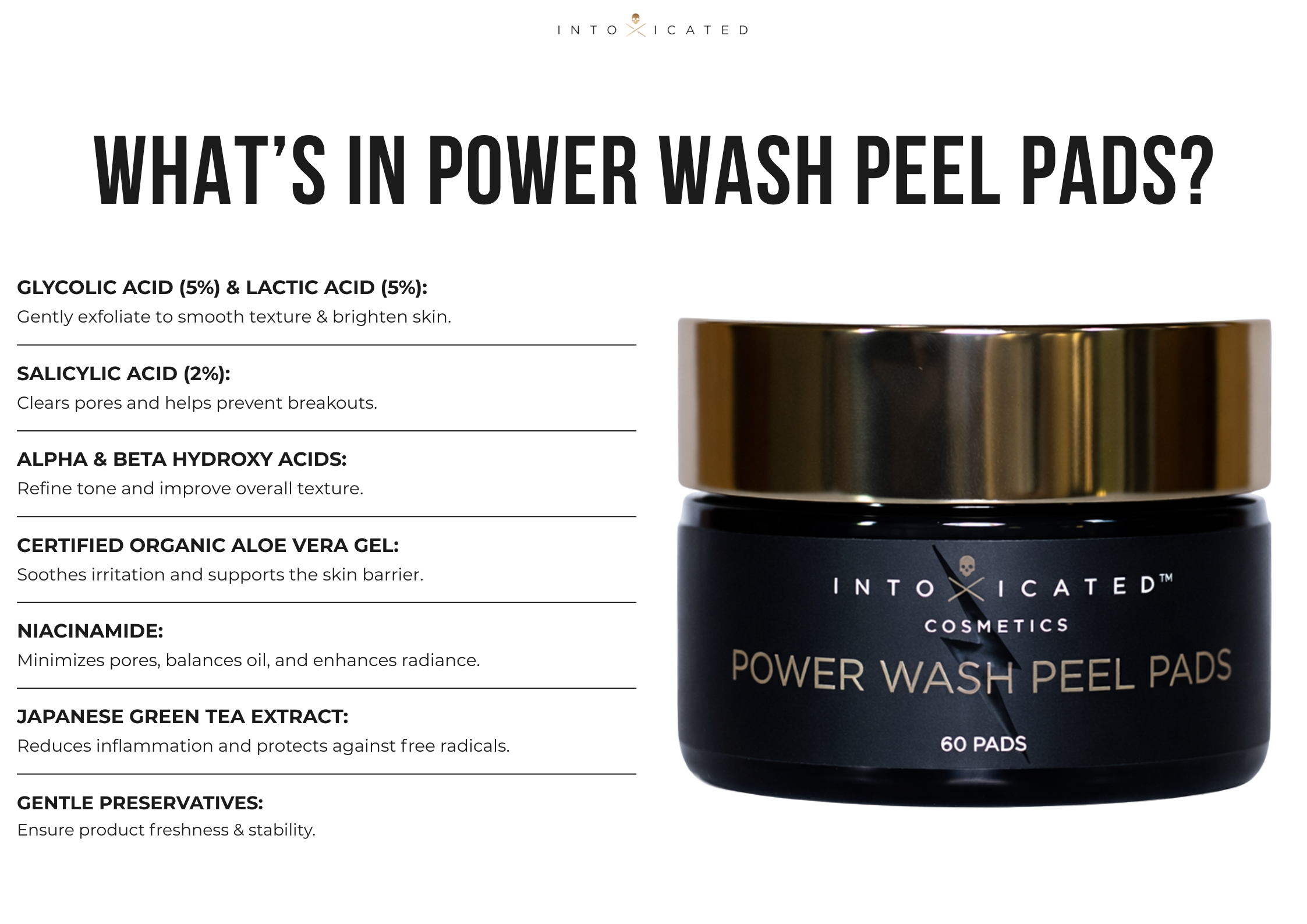 Power Wash Peel Pads