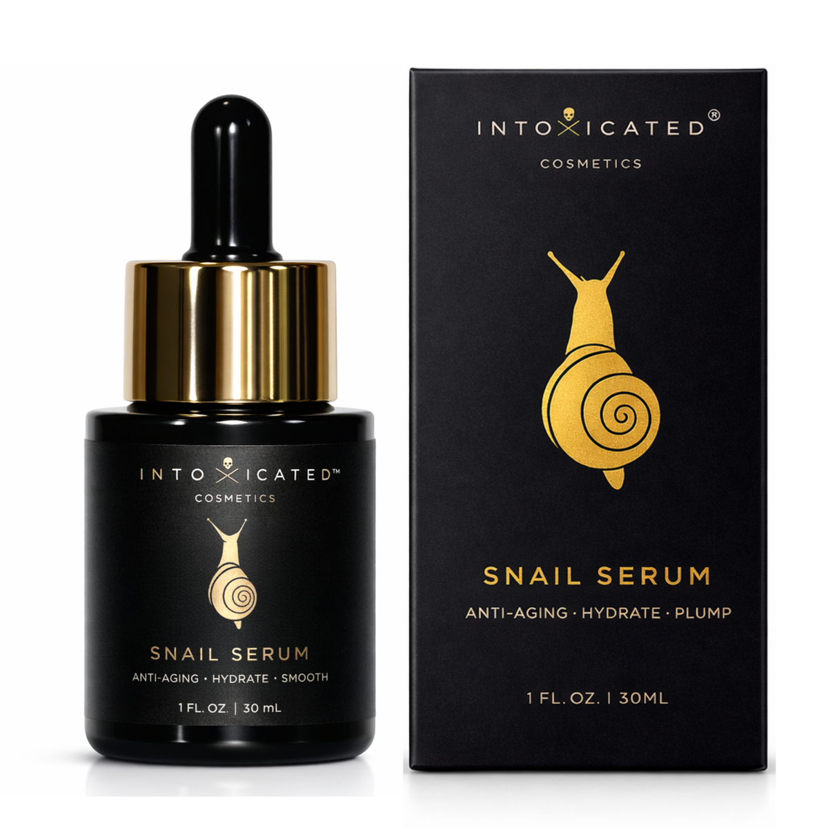 Snail Mucin Hydrating Serum | Intoxicated Cosmetics | Intoxicated