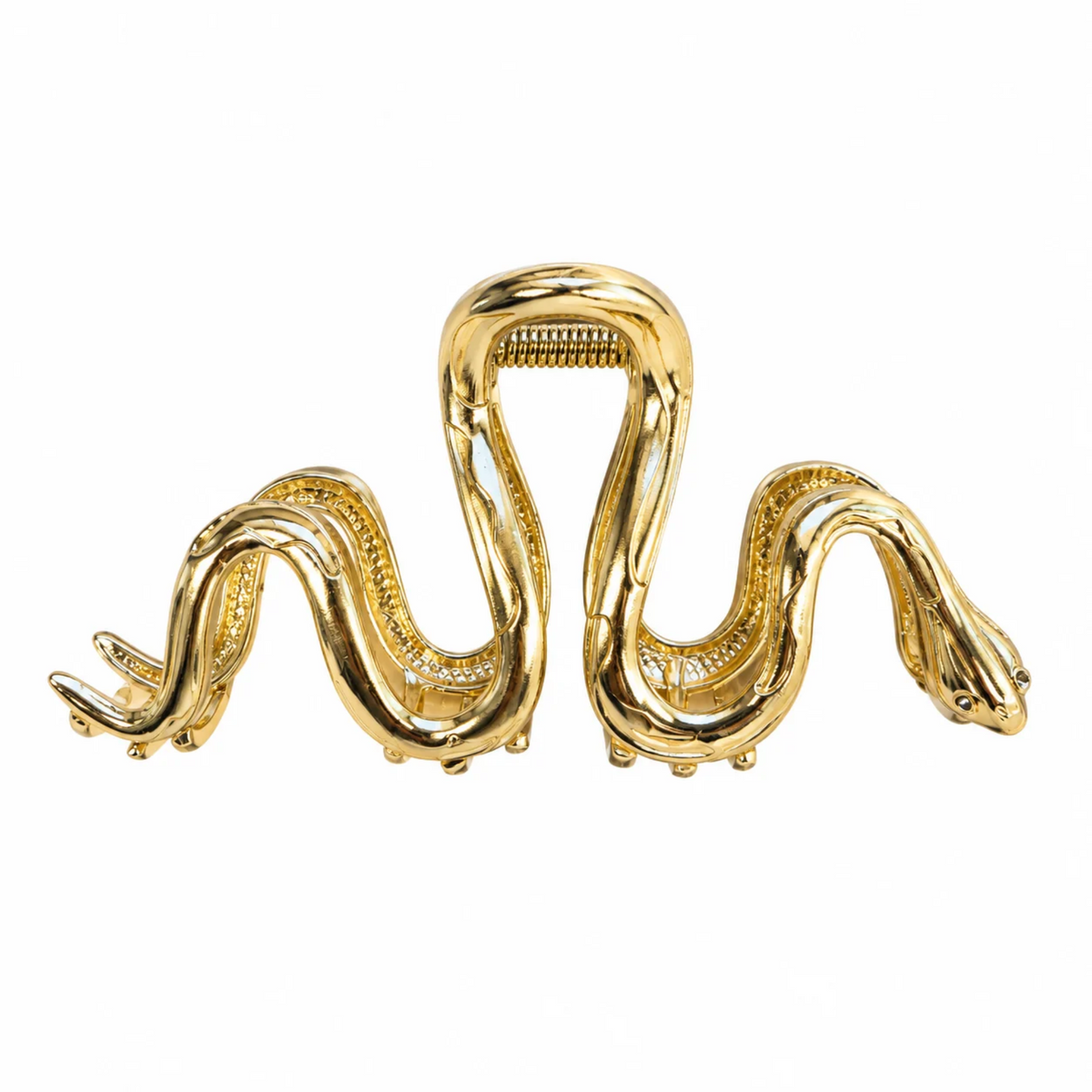 Gold Snake Claw Clip