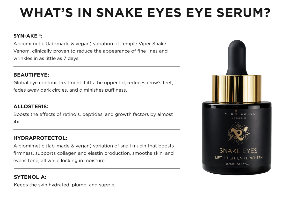 Snake Eyes Eye Serum