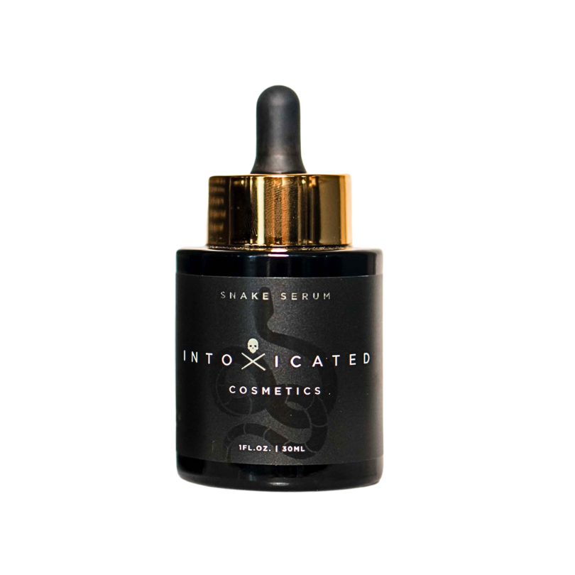 Front view of Snake Venom Serum by Intoxicated Cosmetics - anti-aging and wrinkle reduction serum