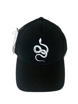 Intoxicated Embroidered Snake Hat